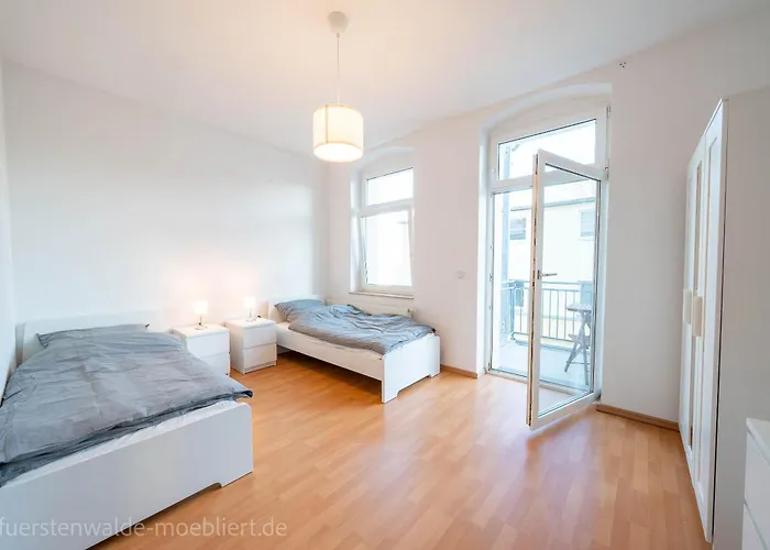 Apartment Nikola 3 Balkon 72qm Waschtrockner Tv Vollausstattung Zentral Fürstenwalde