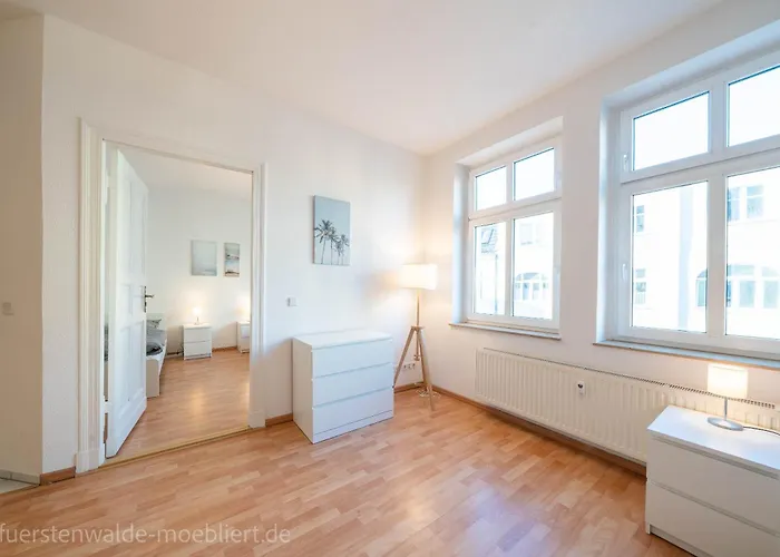 דירה Nikola 3 Balkon 72qm Waschtrockner Tv Vollausstattung Zentral Fürstenwalde